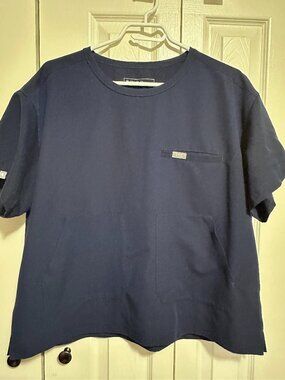 Figs Scrub Set Navy
